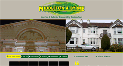 Desktop Screenshot of middletonandbyrne.com