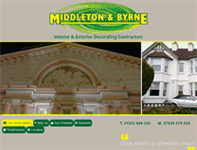 Tablet Screenshot of middletonandbyrne.com